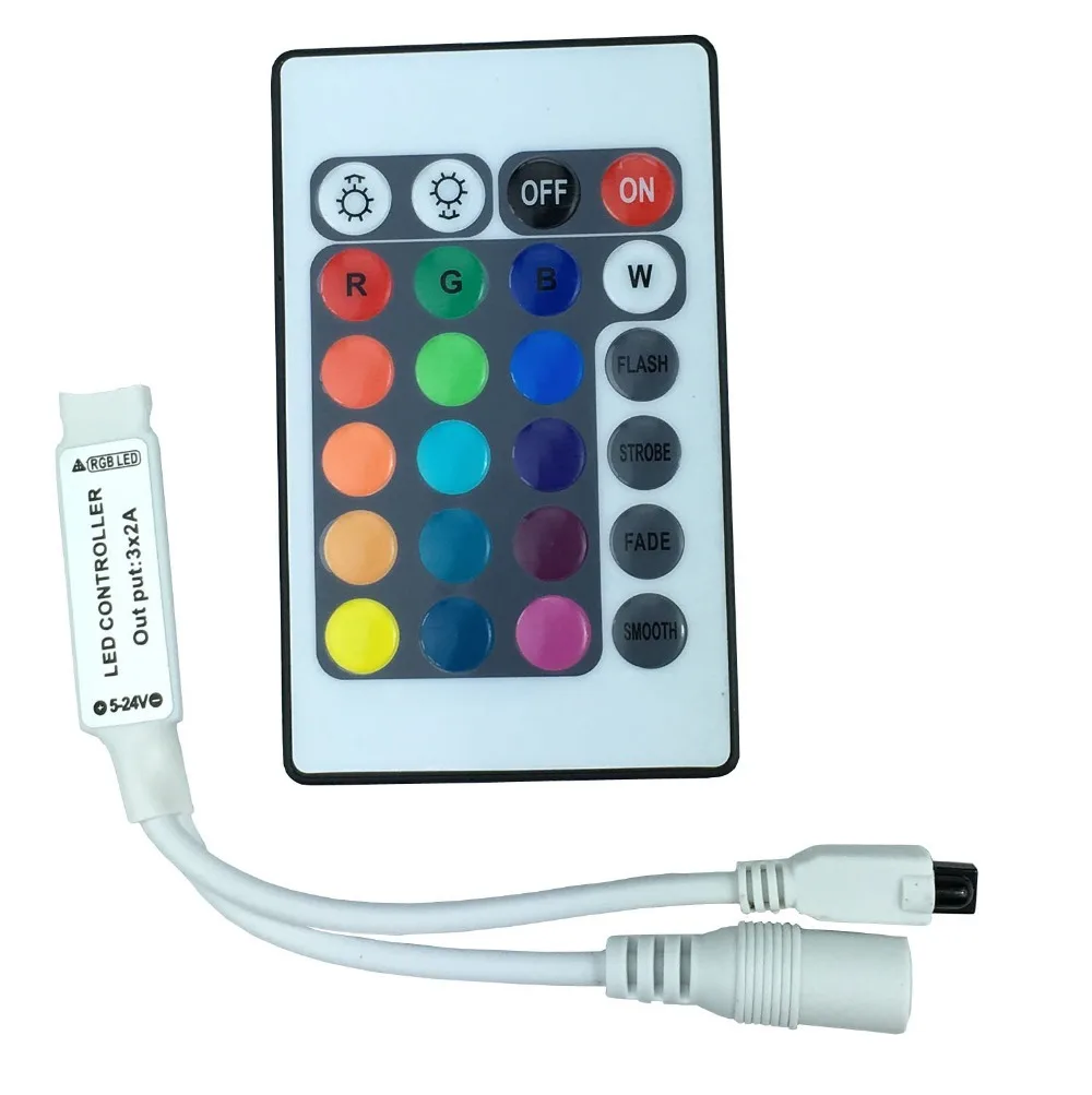 Mini Led Controller Dimmer With Rf Wireless Remote Control For Rgb Led