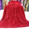 fashionable and elegant S shape design bedspreads mink blankets queen size