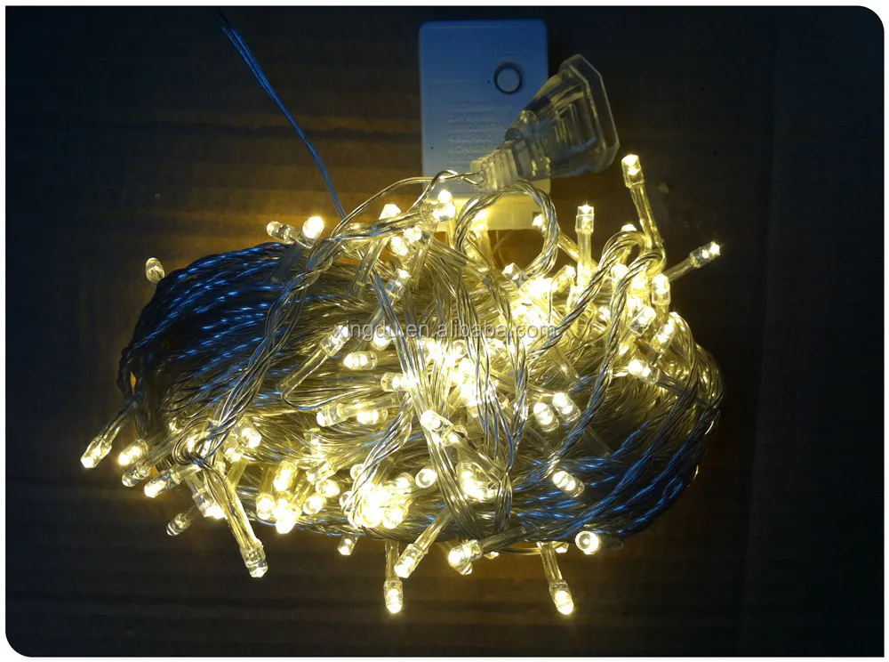 24V, 110V, 230V 100L warm white led fairy lights