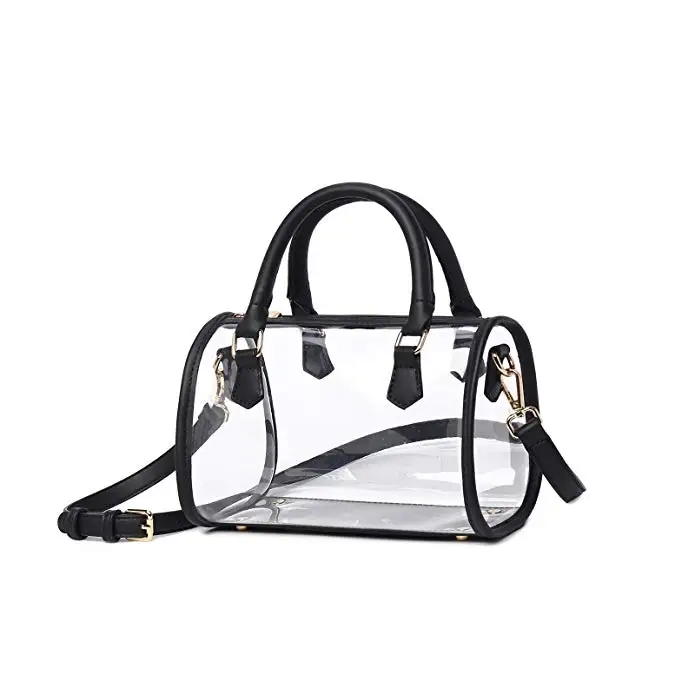 clear fashion bag