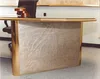 office desk design acrylic resin solid surface sheet