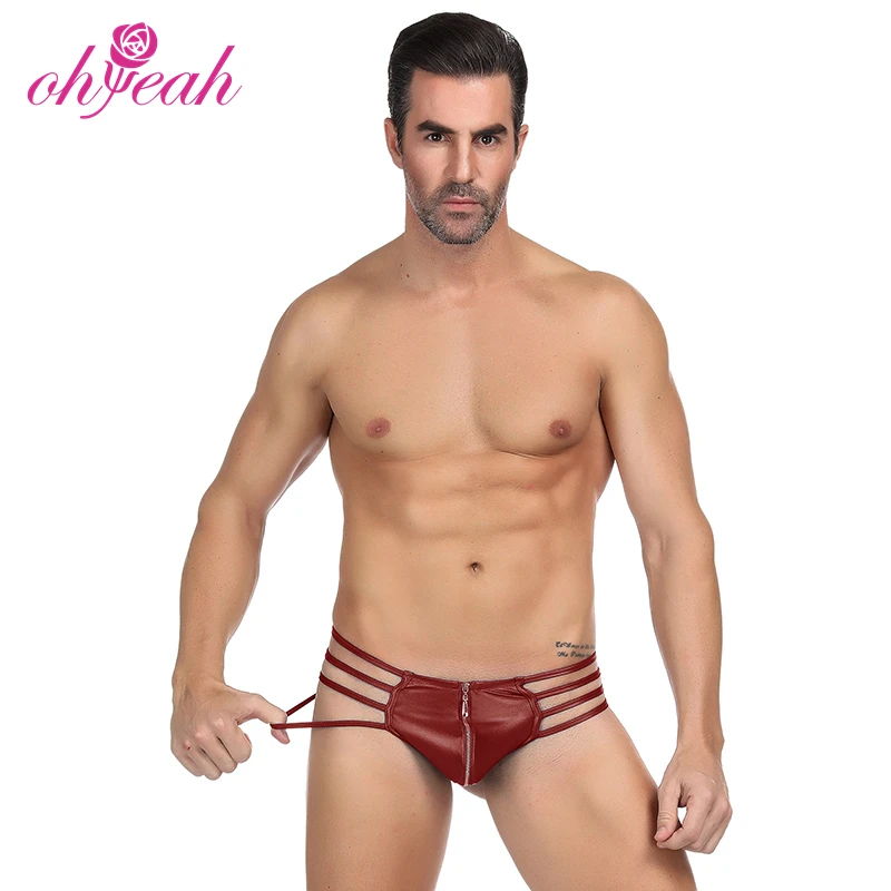 ropa interior de cuero para hombre