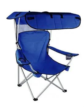 folding beach chair with canopy