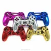 Replacement Chrome colorful Electroplate PS4 Controller House Case Shell