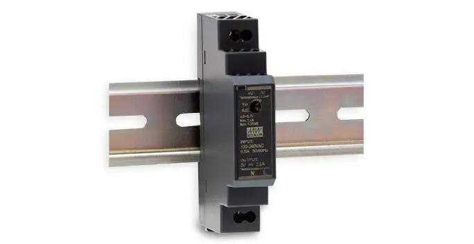 Meanwell HDR-15-24 Household Control Use 15W DIN RAIL Power Supply 24VDC