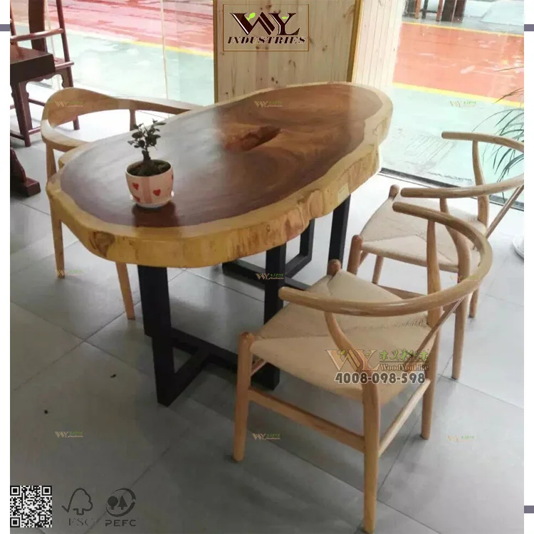 South American Walnut Solid Wooden Live Edge Slab Table Natural Wood Dining Coffee Tables Product South American Walnut Solid Wooden Live Edge Slab Table Natural Wood Dining Coffee Tables Product