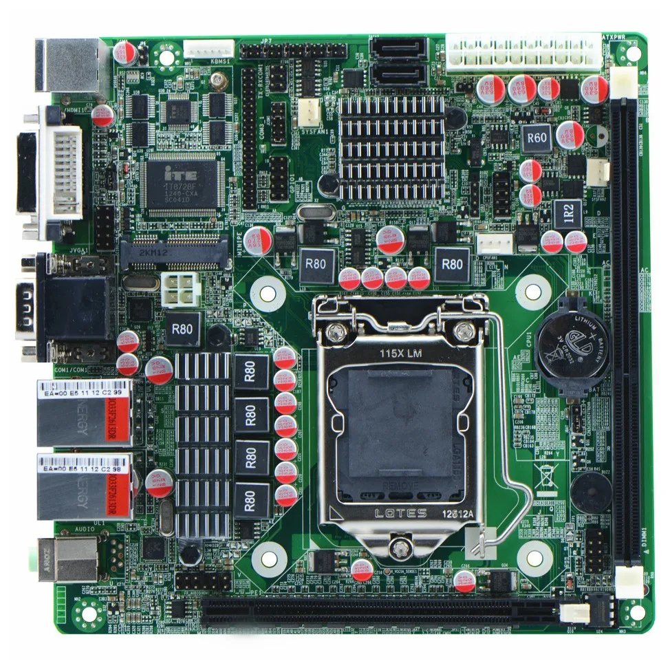 Motherboards Intel H61 Socket Lga 1155 Ddr3 Motherboard Pcie Microatx Support Core I7 Lot Zz Computers Tablets Networking