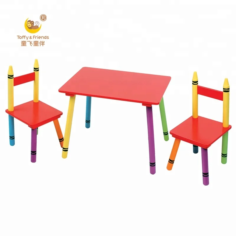 childrens table and chairs with pencil legs