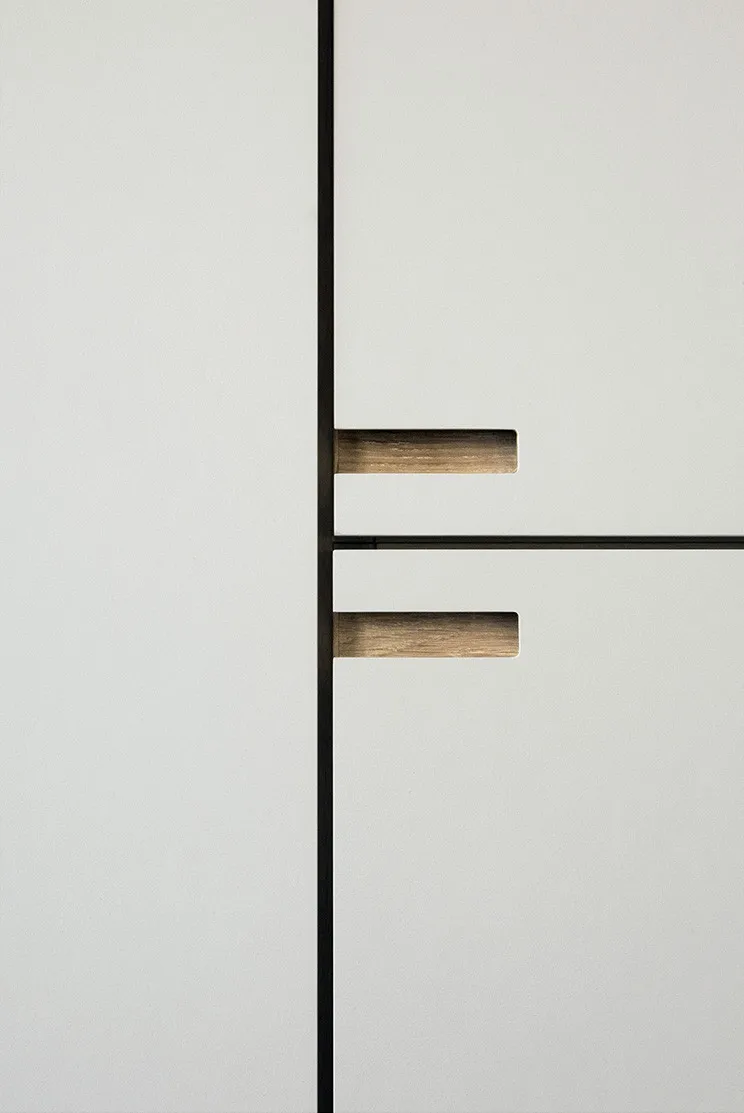 Azul Laminado Gabinetes De Cocina Incombustible Gabinete De