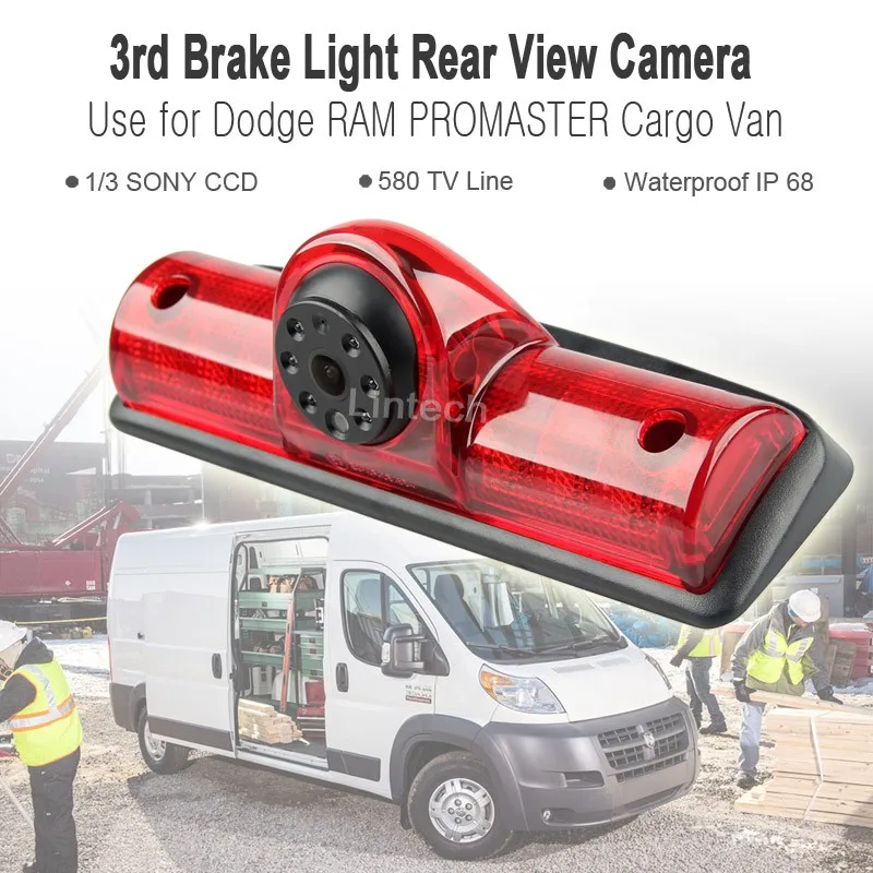 For Dodge Ram Promaster 3rd Brake Light Reversing Camera,Cmos Or Ccd