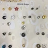 Hexagon Shape Shoes Eyelet Handbag Strap Metal Grommets Brass Eyelet Rivets Studs For Bag Belt Garment Boots