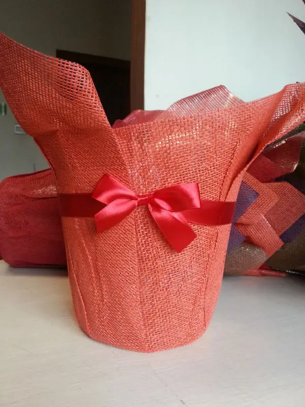 10' Waterproof Paper Weave Flower Pot Cover Buy Planters And Pots