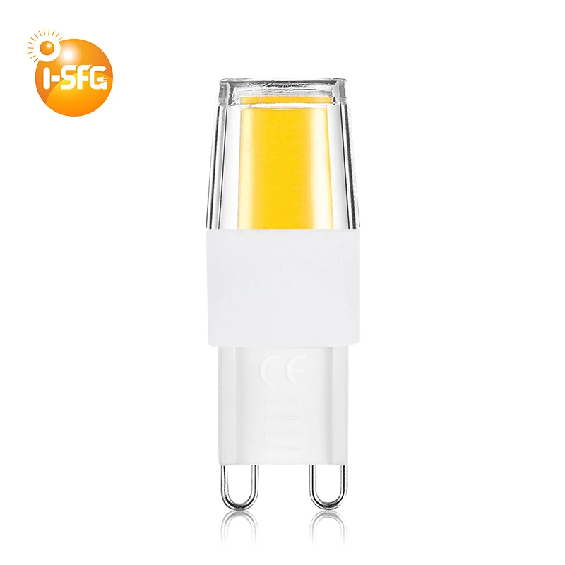 Foreign trade source G9 230V Dimmable led bulb 2W g9 cob led lamp g9