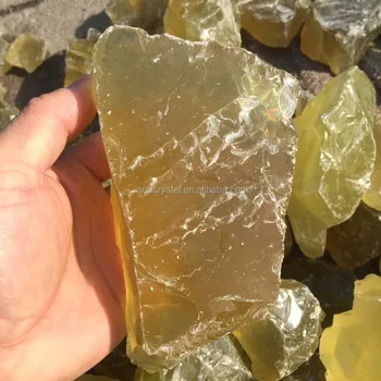 yellow crystal stone