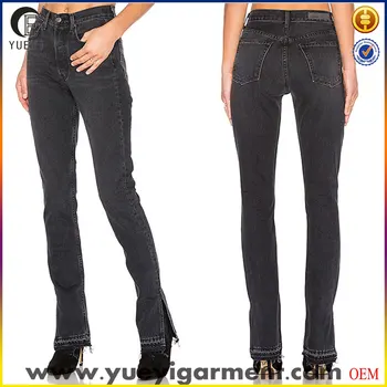just black denim jeans