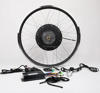 48v 2000w Electric Bike Motor Conversion Kit With 48v 20ah Lithium ...