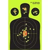 Customized Splatter Paper shooting cap guns target