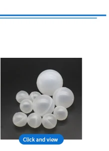 1" 2" 3.75" Plastic Tri pack Ball Bio Trickling Filter Sphere