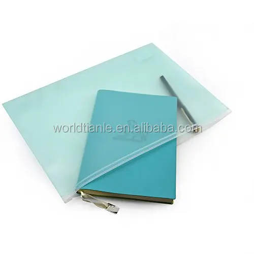 Plastic Zippered Envelope Ziplock Waterproof Pp Bags Seamless Slider