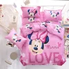 2018 mickey mouse bedding set cartoon bed fitted sheets 3/4pcs