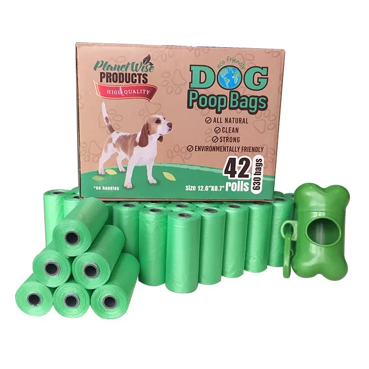 Biodegradable Dog Poop Bag Bulk Pet Waste Bags One Roll Buy Dog Waste