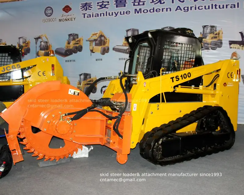 Skid Steer Loader Attachment Disk Type Trencher,Rock Saw Buy Trencher