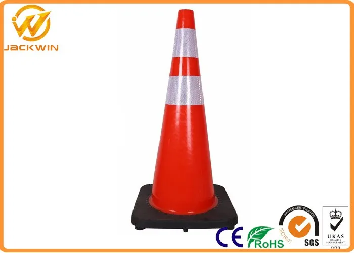 90cm Road PVC Traffic Delineator Bollard Post with Plastic Chain