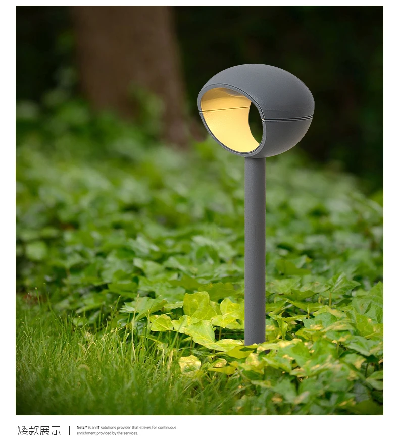 Outdoor waterproof column lamp villa garden lamp