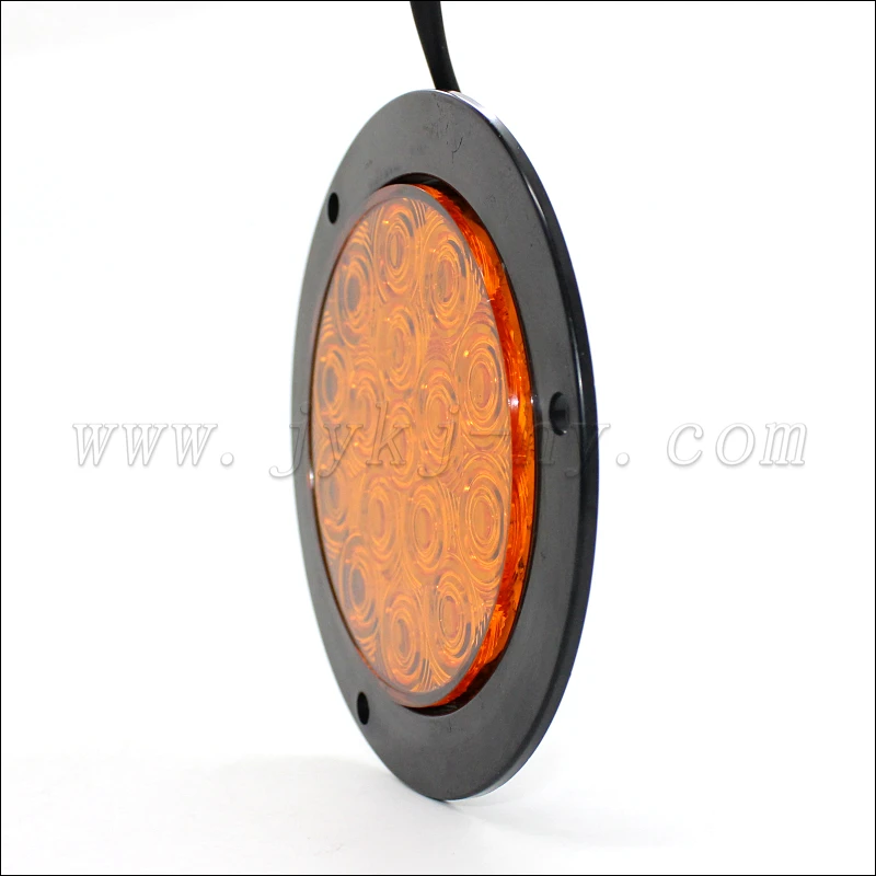 4 Inch round LED tail lights for truck trailer parts accessories