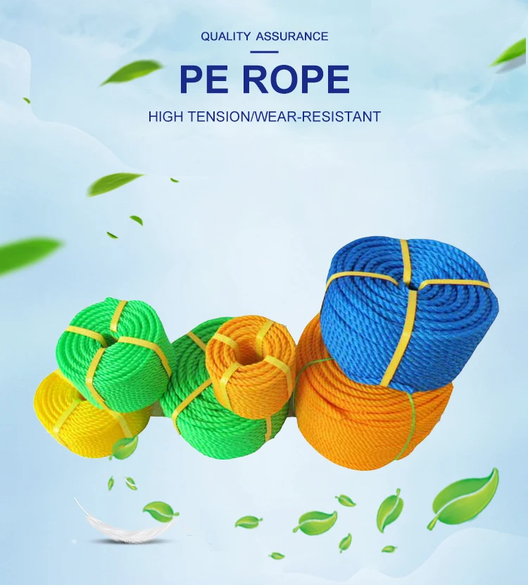 Parramatta/telstra Rope 6mm X 250m Blue/yellow Rope Rope Pe As Request 3/4 Strands Accepted 355