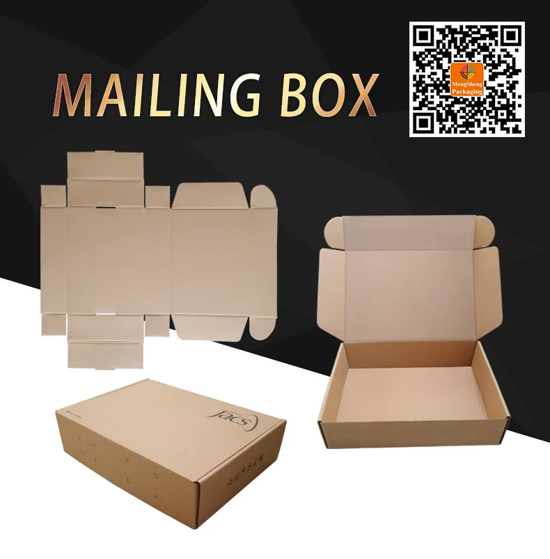 Wholesale Kraft Paper Mailing Boxes Cardboard With Cheap Price Buy