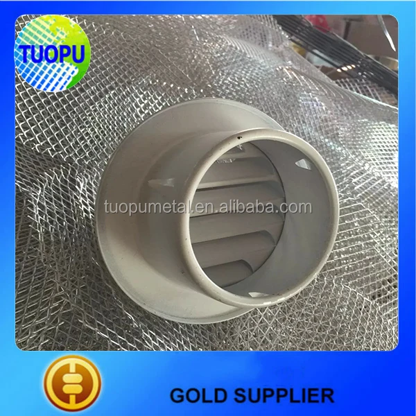 Tuopu Metal Colorful Wall Vent,Paint Spraying Stainless Steel Or