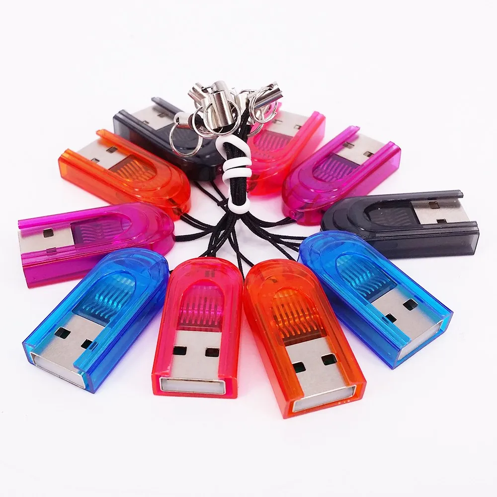 Promotion Goldfinger USB2.0 SD TF Card Reader Stock for Quick Delivery memory card reader - ANKUX.COM