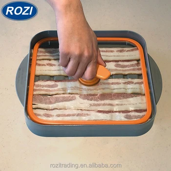 Microwave Bacon Cooker Baconboss Kitchen Boss Cooking Crispy Microwave Bacon Cooker Baconboss Kitchen Boss Cooking Crispy Tray Rack