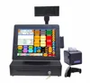 pos system dual screen android pos terminal with printer