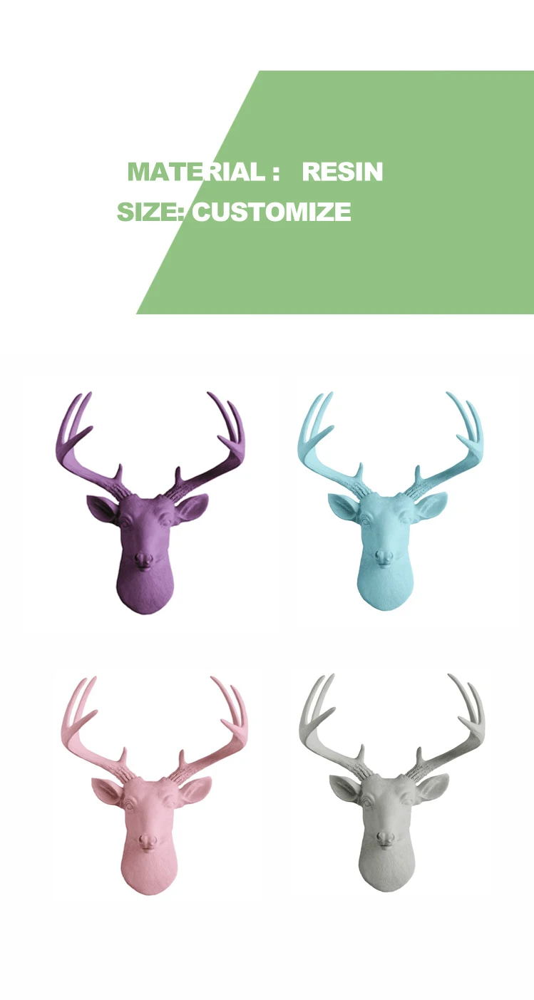 Artificial Animal Head Skull Wall Mount Deer Head Buy Wall Mount Deer