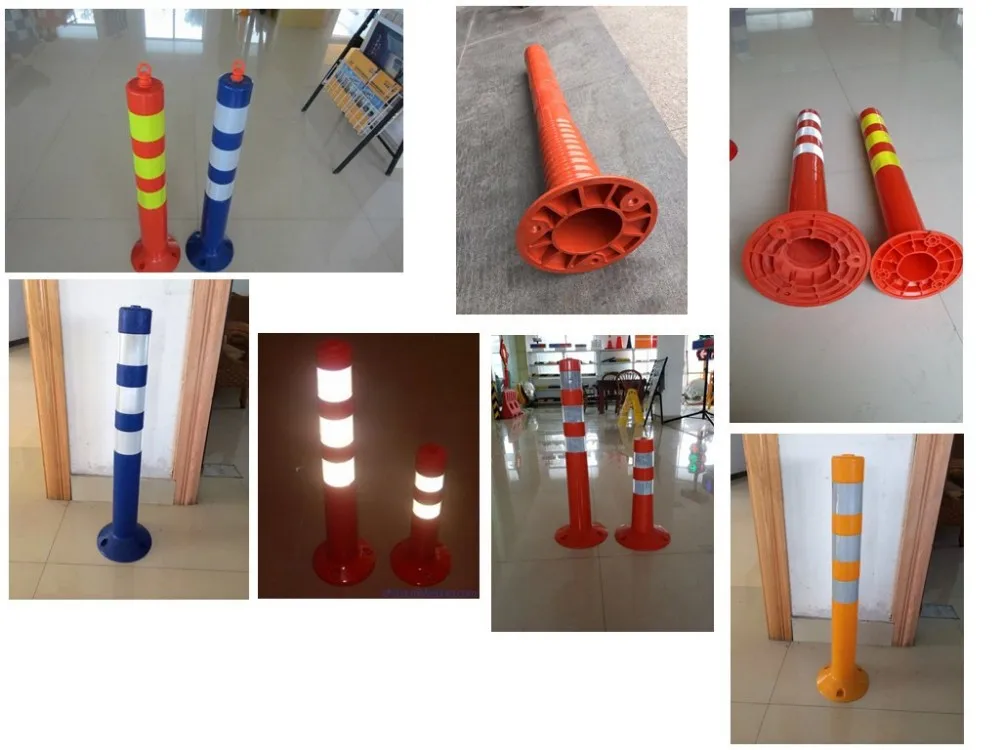 Traffic safety high quality PU delineator warning post