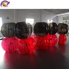 透明 PVC インフレータブル Bumperball 、屋外ゲーム人体ゾーブボールバブルサッカーボール、インフレータブルルーピーボール