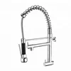 Fapully New Pull Down Chrome Kitchen Faucet Sink Mixer LED Tap Swivel Spout Sink Tap Wall Mounted Kitchen Faucet