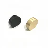 Never Rust 100% Brush Brass Furniture Drawer and black color Dresser Cabinet Small Round Knob Pull
