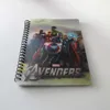 Wholesale school cheap A4 A5 A6 pp plastic cover spiral 500 sheets notebook