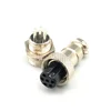 Silver aviation plug mini 6pin aviation din 16mm connector