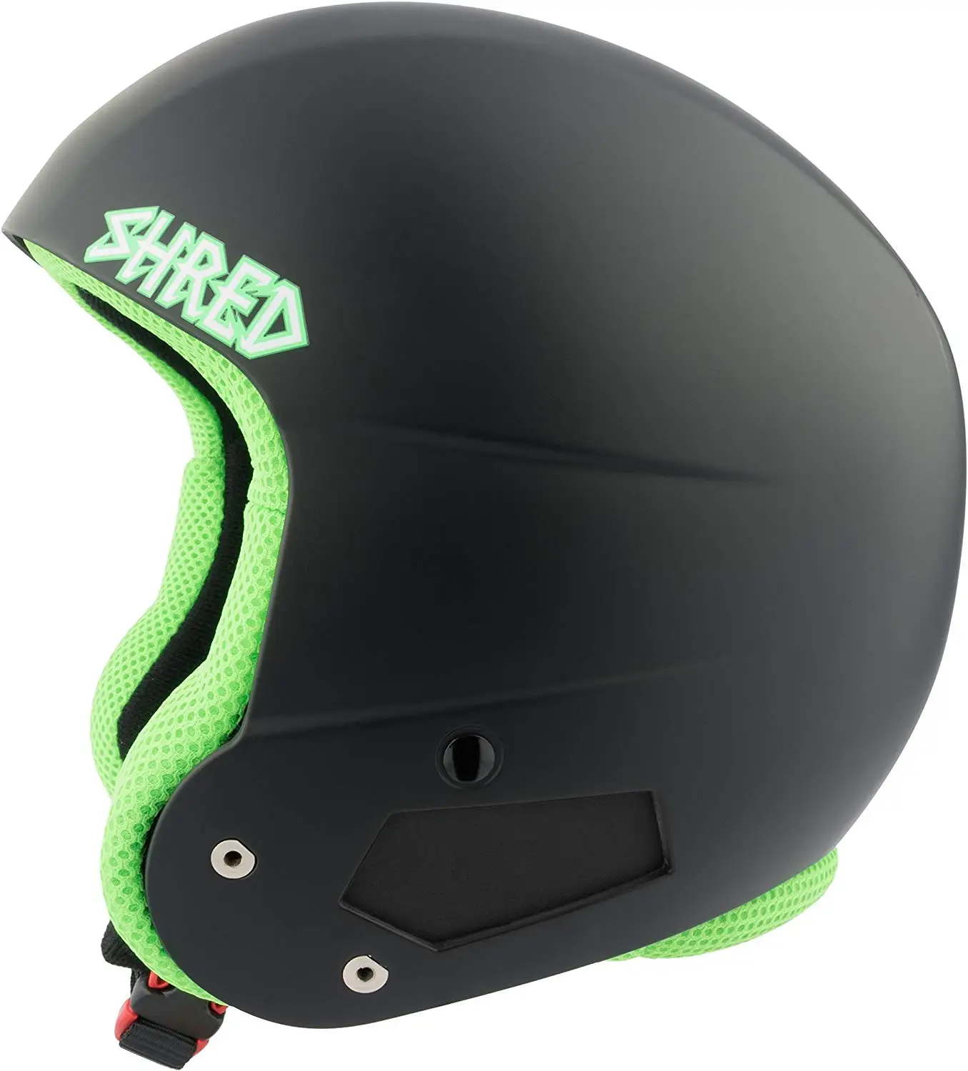 SHRED Brain Bucket Don Helmet, Black, Small/Medium