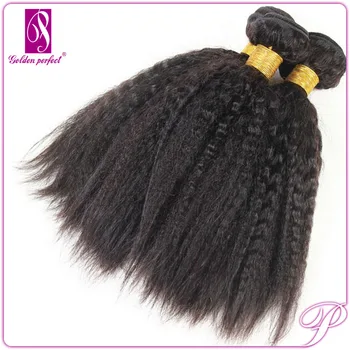 Malaysian Hair Bundles Full Cuticle Natural Raw Unprocessed Kinky