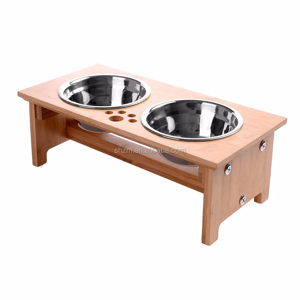 dog water bowl stand