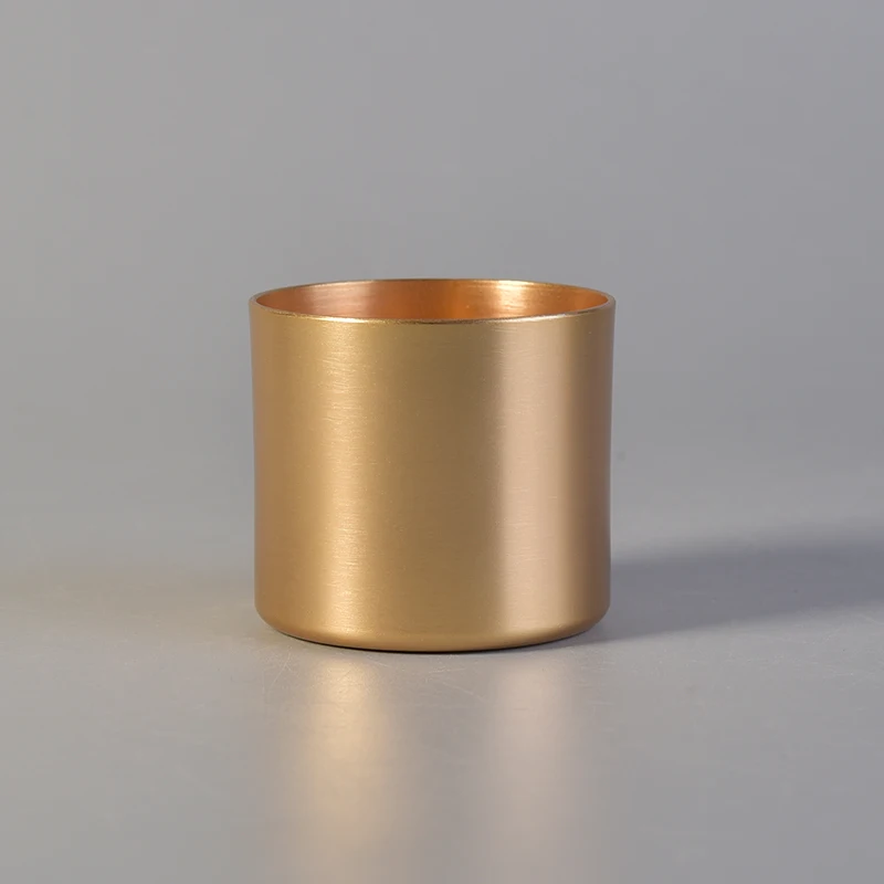 Custom Luxury Home Decor Colored Metal Candle Jar Wholesale Buy Metal