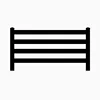 UV-Resistant Black Horse/Ranch Post And Rail Fence With ASA Surface For Livestock And Farm