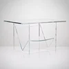 clear acrylic laptop stand,portable folding laptop table stand desk bed sofa