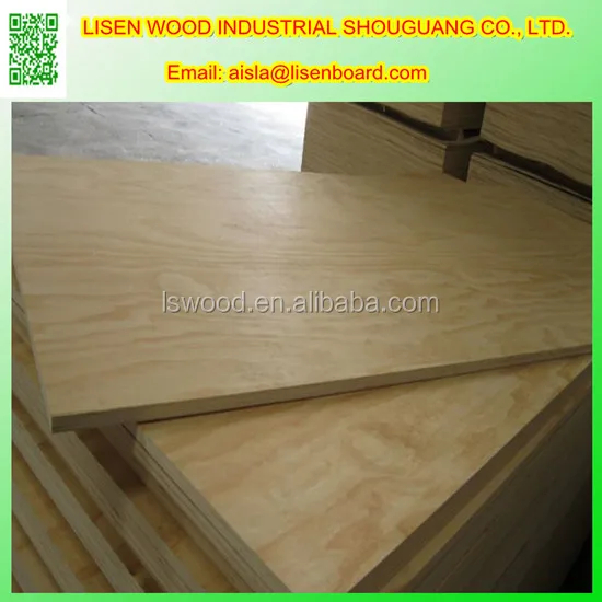 3/4" Pine Plywood Wbp Glue Cdx Construction Plywood Sheathing Panel 4*8