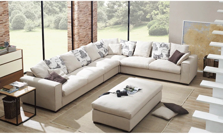 Comfortable Living Room Corner Sofa Furniture 